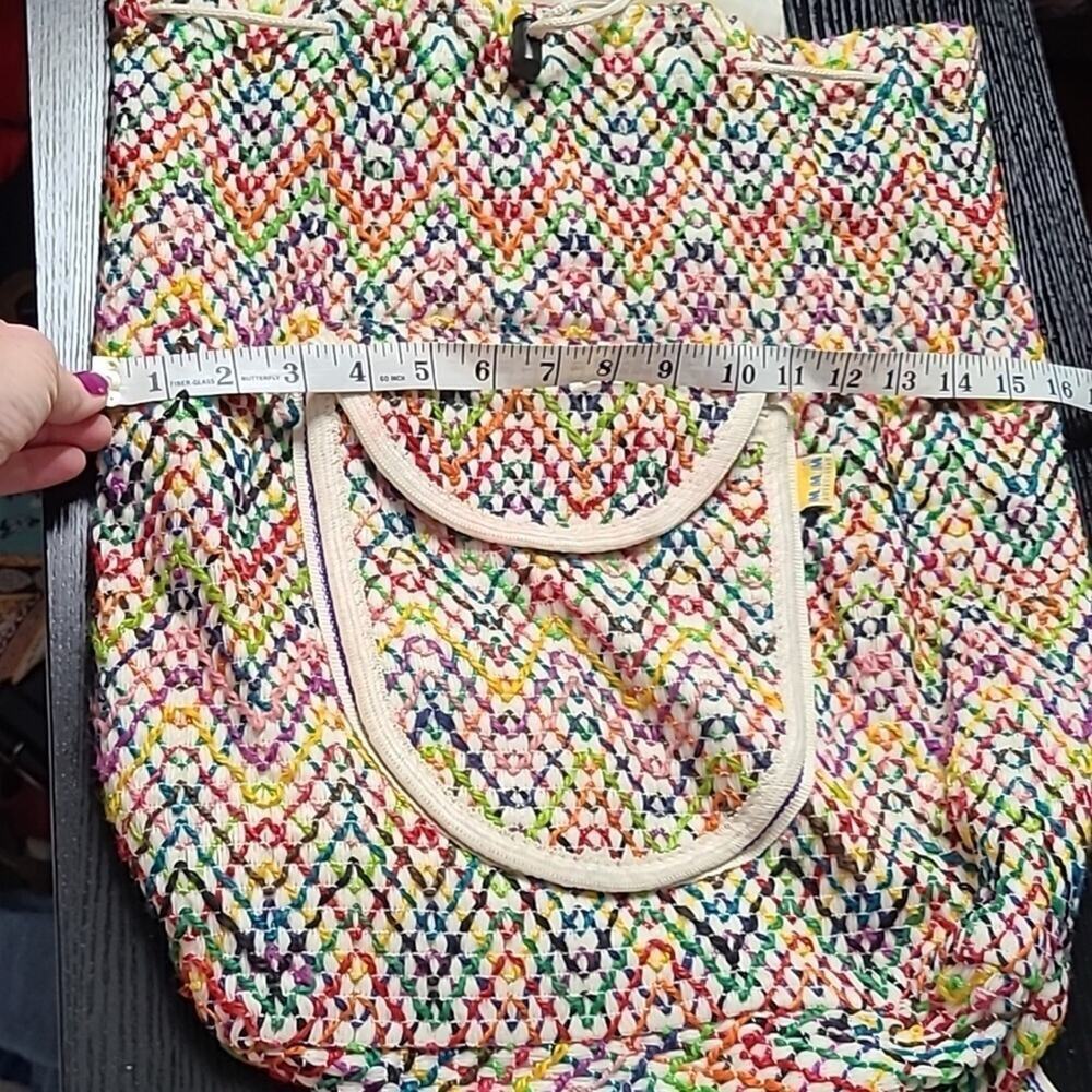 MMM Artesanias rainbow backpack - Picture 14 of 14